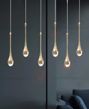 Đèn thả trang trí giọt nước TH8065/1