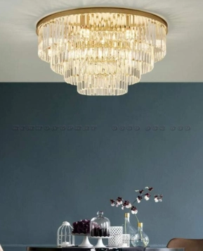 Đèn ốp trần pha lê 4 tầng OT130725