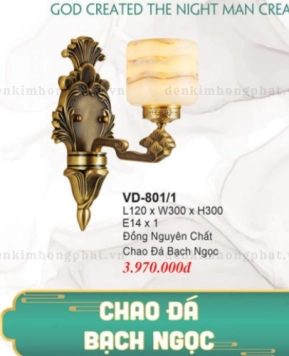 Đèn tường đồng VD-801/1