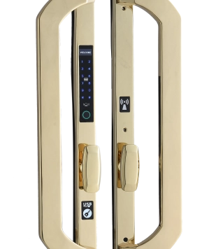 KHÓA ĐIỆN TỬ HUBERT HB CN I8 EU GOLD 24K