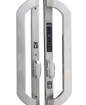 KHÓA ĐIỆN TỬ HUBERT HB CN I8 EU SILVER