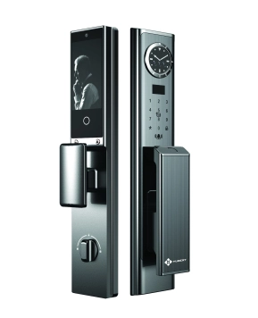 KHÓA ĐIỆN TỬ HUBERT HB CG89VF GRAY/COPPER