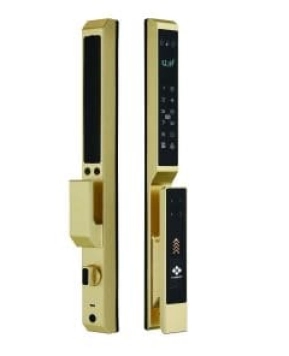 KHÓA ĐIỆN TỬ HUBERT HB CN I6 TITAN EU SILVER/BLACK/GOLD