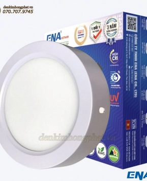 Đèn LED ốp trần tròn 6W -24W 3 chế độ vỏ trắng mẫu OTX