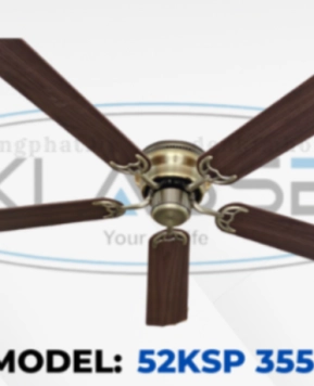 Quạt không đèn Klasse 52KSP 355R – KD
