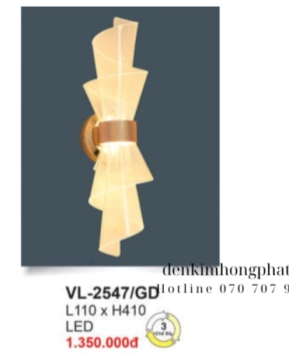 Đèn vách VL2547/GD