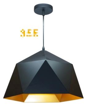 ĐÈN THẢ CAFE TCF74 ĐEN