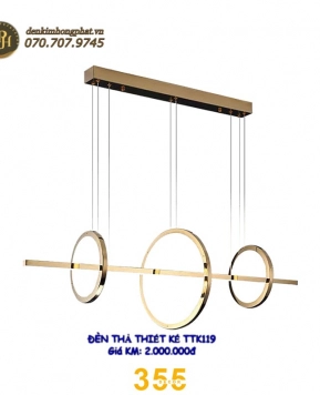 ĐÈN THẢ THIẾT KẾ TTK119