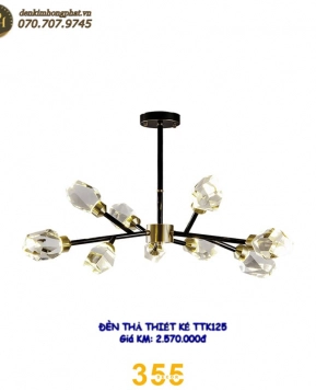 ĐÈN THẢ THIẾT KẾ TTK125