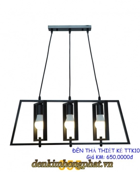 ĐÈN THẢ THIẾT KẾ TTK10N3