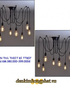 ĐÈN THẢ THIẾT KẾ TTK07