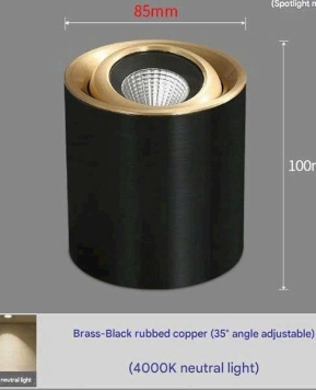 Đèn lon chỉnh góc VT260625