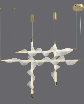 Đèn thả lụa xoắn VT280325