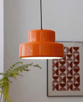 Đèn thả cam Bắc Âu vintage VT021224