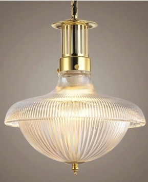 Đèn thả thủy tinh hình quả bần VT021224