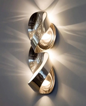 Đèn vách xi bóng xước VT230725