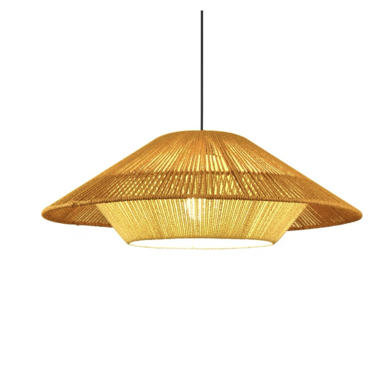 Đèn Thả Hình Đĩa Bay Quấn Thừng